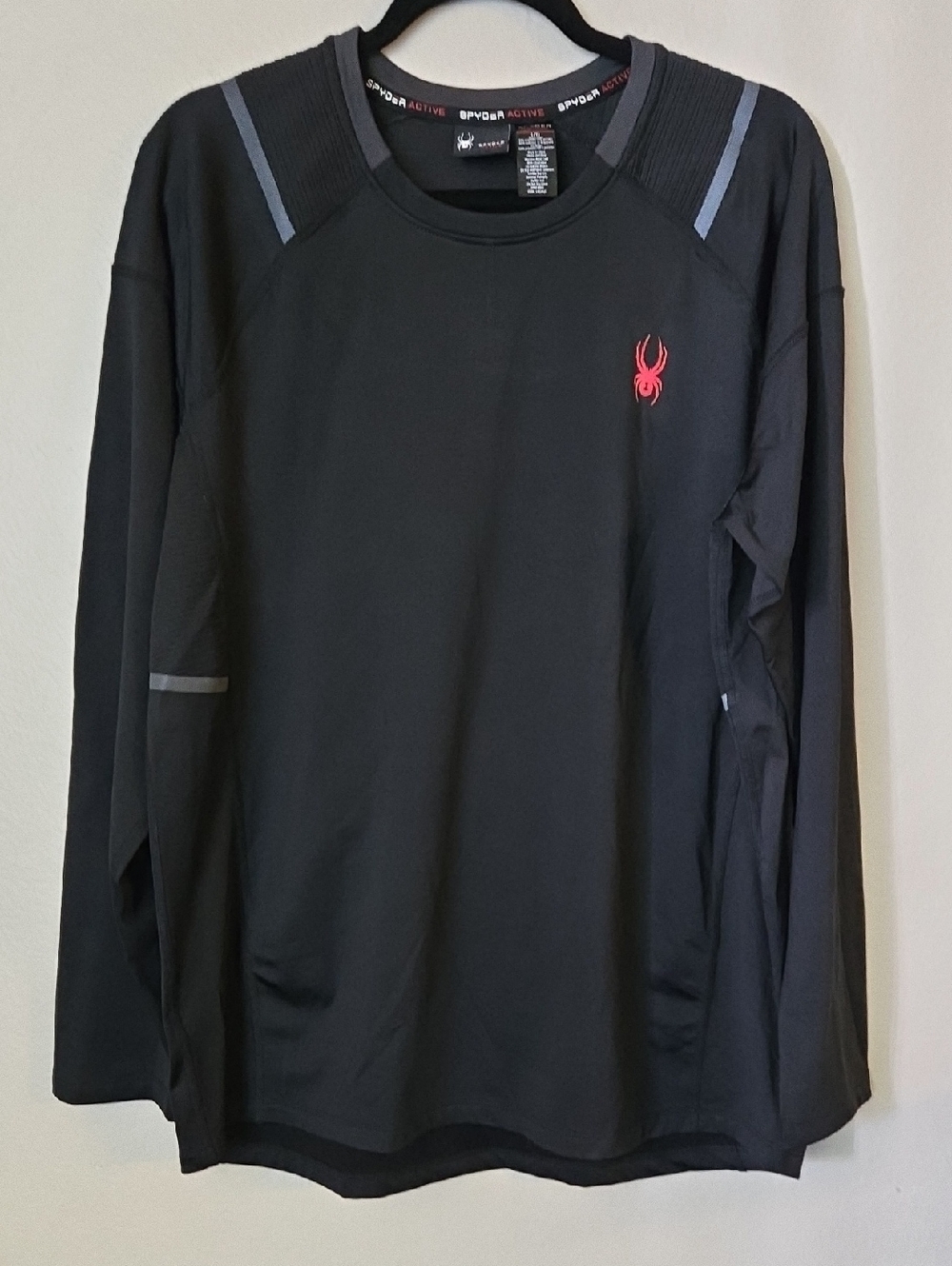 NWOT Spyder Active ProWeb Long Sleeve Performance Shirt | Men's Large